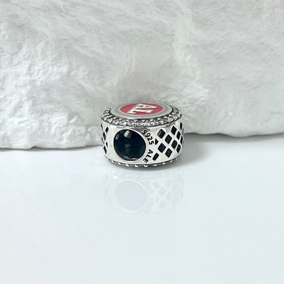 Pandora AL Y'all Exclusive Bead Charm S925 Silver Charm - Picture 2 of 3